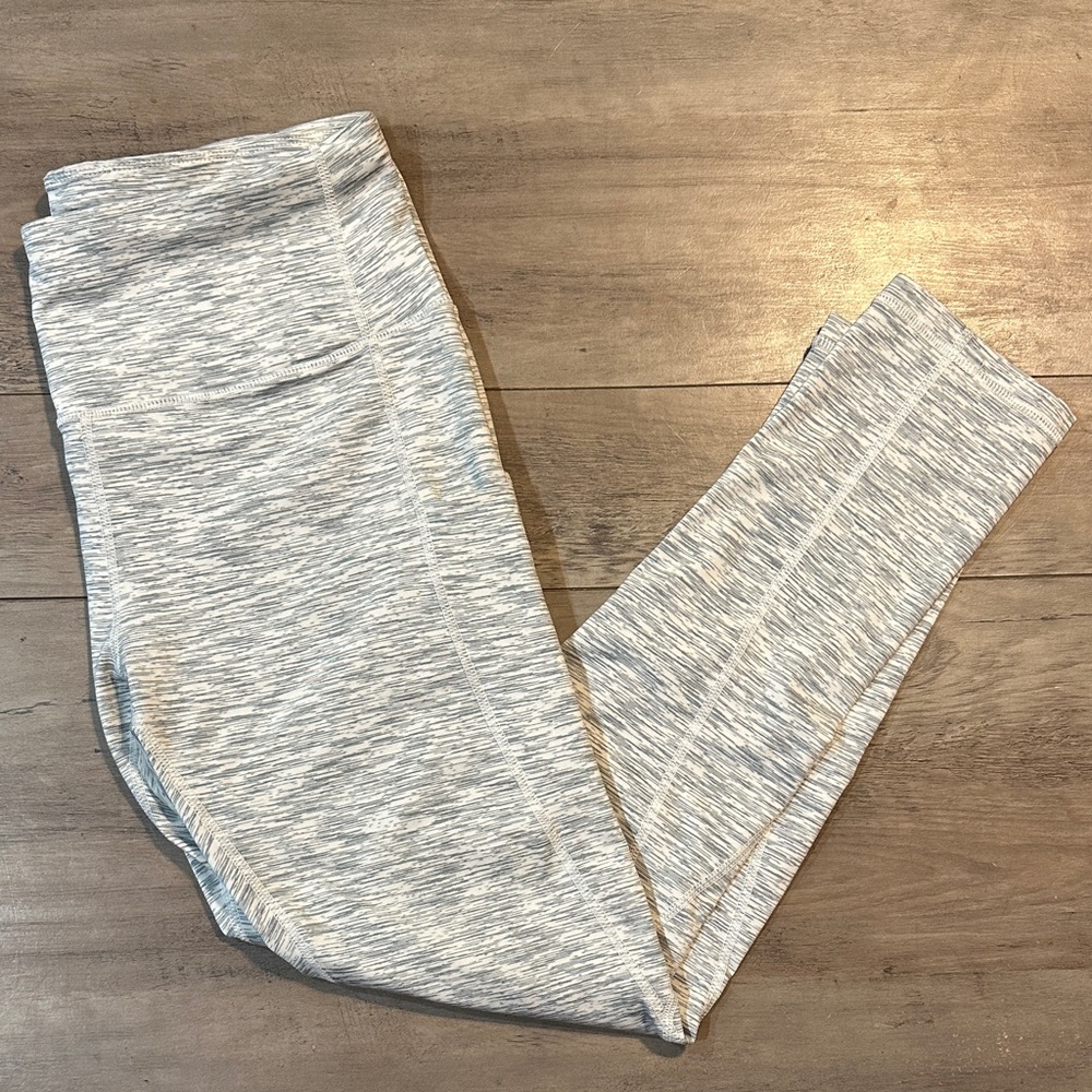 Heathered Gray Leggings w/ Pockets